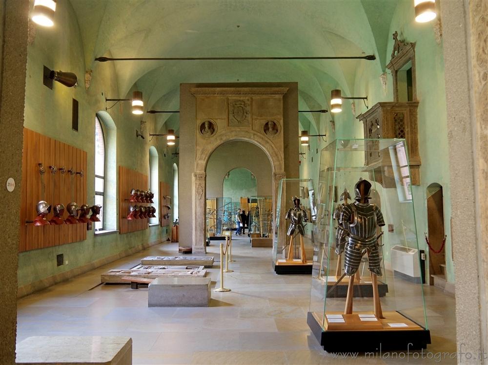 Milan (Italy) - Green Room inside the Museum of Antique Art